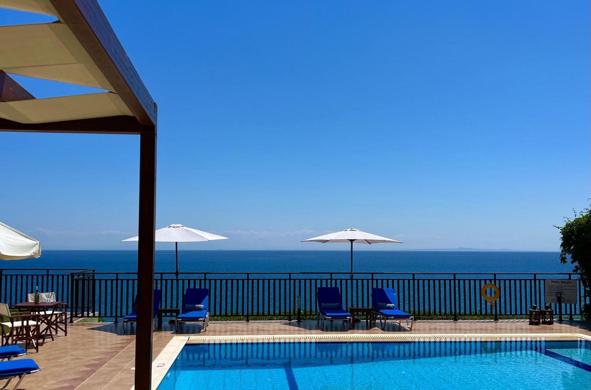 Villa Seagull Skala  Экстерьер фото